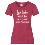 Woman T-Shirt "Ich liebe mich" 4 Farben