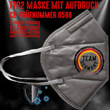 FFP2 Maske "Team Germany II" 4 Farben