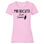 Woman T-Shirt "Ich Geh Schaukeln" 4 Farben