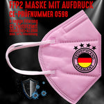 FFP2 Maske "Deutschland Fußball" 4 Farben