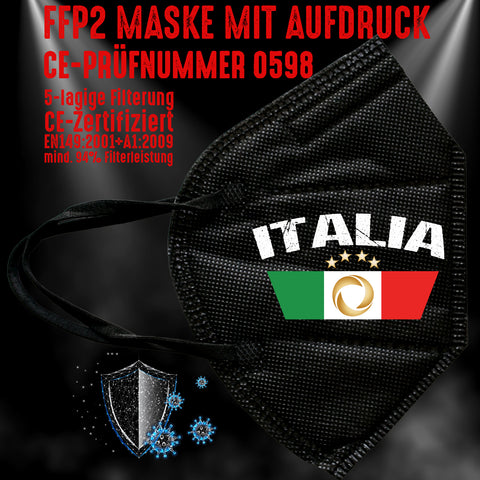 FFP2 Maske "Italien Italia" 4 Farben