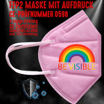 FFP2 Maske "Be Visible" 3 Farben