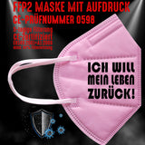 FFP2 Maske "Leben Zurück" 3 Farben