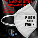 FFP2 Maske "Reicht Mit Der Panik" 3 Farben