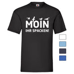 Men T-Shirt "Moin, Ihr Spacken" 5 Farben