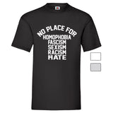 Men T-Shirt "No Place For" 3 Farben
