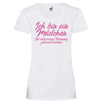 Woman T-Shirt "Mädchen" 4 Farben