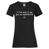 Woman T-Shirt "Nicer Chocolate" 3 Farben