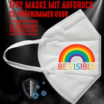 FFP2 Maske "Be Visible" 3 Farben