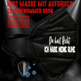 FFP2 Maske "Meine Ruhe" 3 Farben