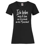 Woman T-Shirt "Ich liebe mich" 4 Farben