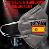 FFP2 Maske "Spanien España" 4 Farben