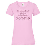 Woman T-Shirt "Göttin" 4 Farben