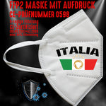 FFP2 Maske "Italien Italia" 4 Farben