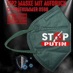 FFP2 Maske "Stop Putin" 8 Farben