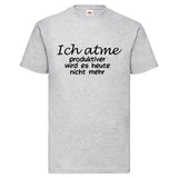 Men T-Shirt "Ich Atme" 4 Farben
