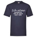 Men T-Shirt "Ich Atme" 4 Farben