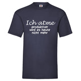 Men T-Shirt "Ich Atme" 4 Farben
