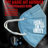 FFP2 Maske "Fu** the Virus" 8 Farben