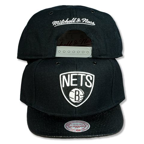 Mitchell & Ness Brooklyn Nets Snapback Fibre