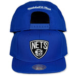 Mitchell & Ness Brooklyn Nets Snapback Logo Series