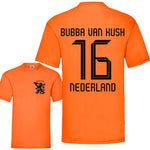 Party Shirt "Niederlande Trikot" 20 Namen oder eigener Name