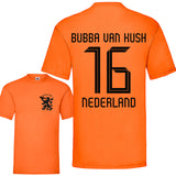 Party Shirt "Niederlande Trikot" 20 Namen oder eigener Name