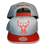 Mitchell & Ness Chicago Bulls Snapback NBA grau/rot