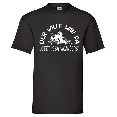 Men T-Shirt "Der Wille War Da"