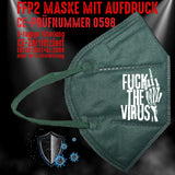 FFP2 Maske "Fu** the Virus" 8 Farben