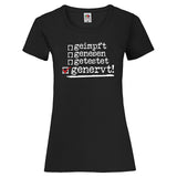 Woman T-Shirt "Genervt"