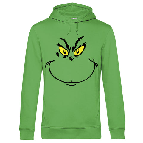 Hoodie "Grinch Face" Organic