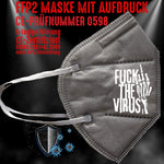 FFP2 Maske "Fu** the Virus" 8 Farben