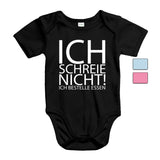 Babybody "Ich Schreie Nicht" 3 Farben