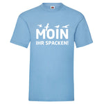 Men T-Shirt "Moin, Ihr Spacken" 5 Farben