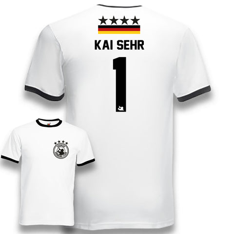 Party Shirt "Deutschland Trikot Part 1" 15 Namen oder eigener Name