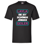 Party Shirt "Layla Geiler"