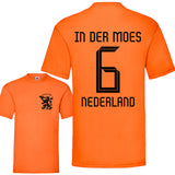 Party Shirt "Niederlande Trikot" 20 Namen oder eigener Name