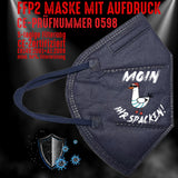 FFP2 Maske "Captain Moin" 8 Farben