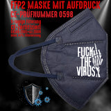 FFP2 Maske "Fu** the Virus" 8 Farben