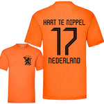 Party Shirt "Niederlande Trikot" 20 Namen oder eigener Name