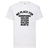 Men T-Shirt "No Place For" 3 Farben