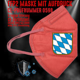 FFP2 Maske "Bayern Wappen" 8 Farben