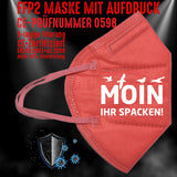 FFP2 Maske "Moin" 8 Farben