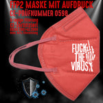 FFP2 Maske "Fu** the Virus" 8 Farben