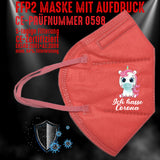 FFP2 Maske "Ich hasse Corona" 8 Farben