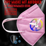 FFP2 Maske "Peace for Ukraine" 8 Farben