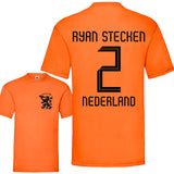 Party Shirt "Niederlande Trikot" 20 Namen oder eigener Name