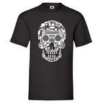 Men T-Shirt "DJ Skull" 4 Farben