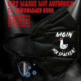 FFP2 Maske "Captain Moin" 8 Farben